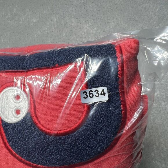 PlayMonster Sweatshirt Crewneck Men XL Red Pullover Embroidered Skulls - Picture 14 of 14